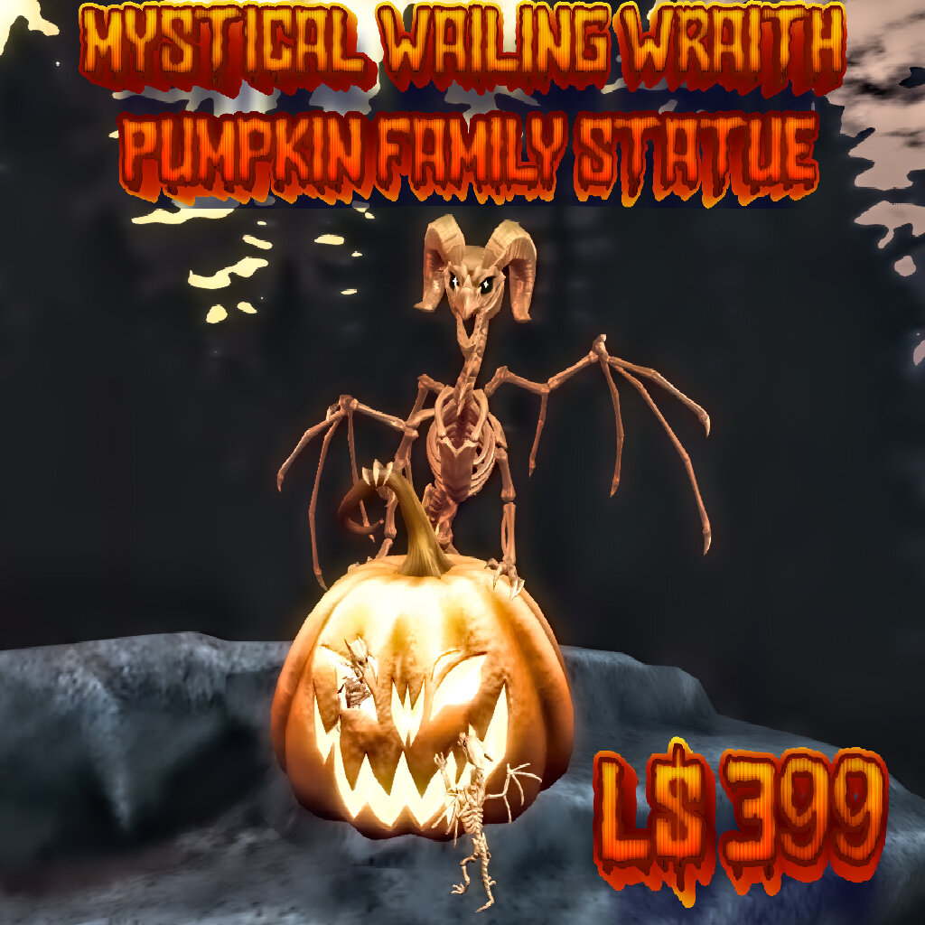 More information about "Mystical Pumpkin Family Statues!"